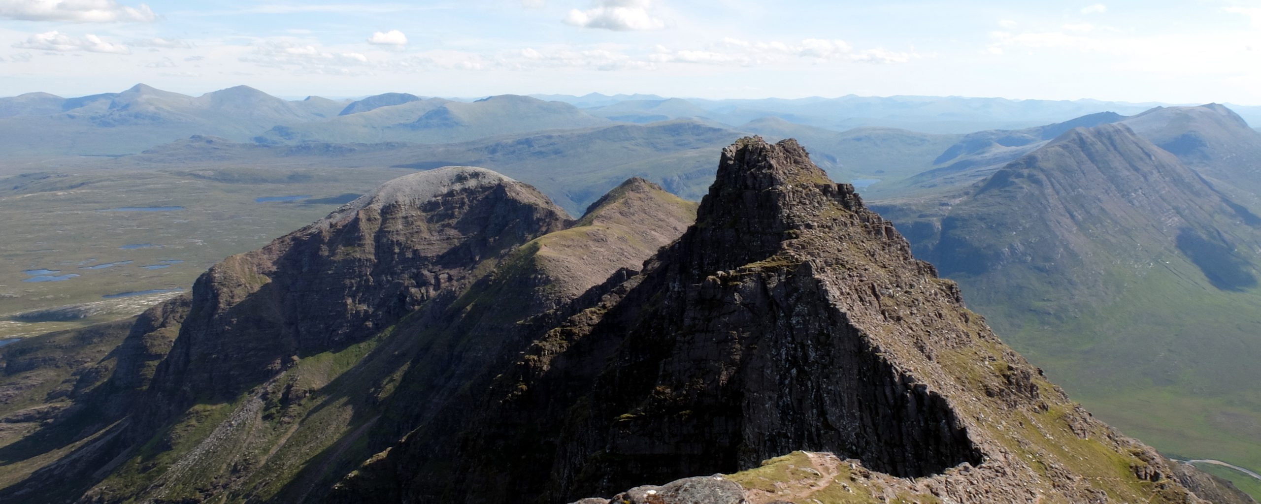 View of An Teallach looking south