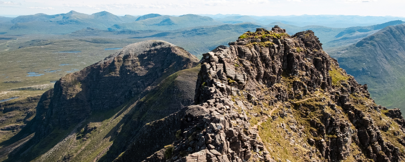 Corrag Bhuidhe Pinnacles - An Teallach