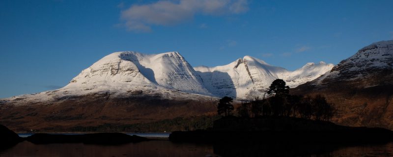 Beinn Alligin from the shores of Loch Torridon