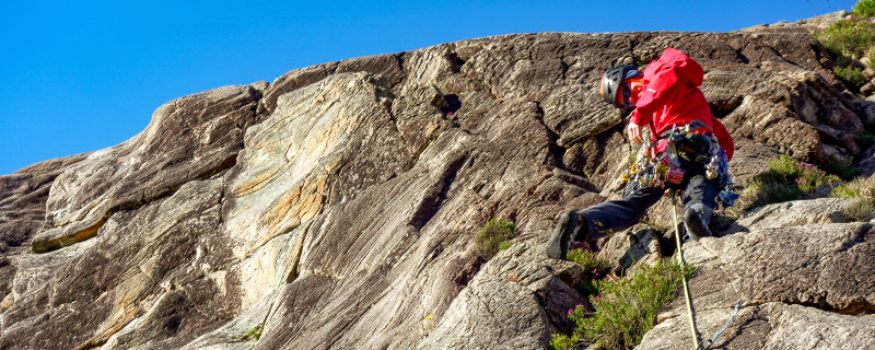 Climbing at Ardheslaig