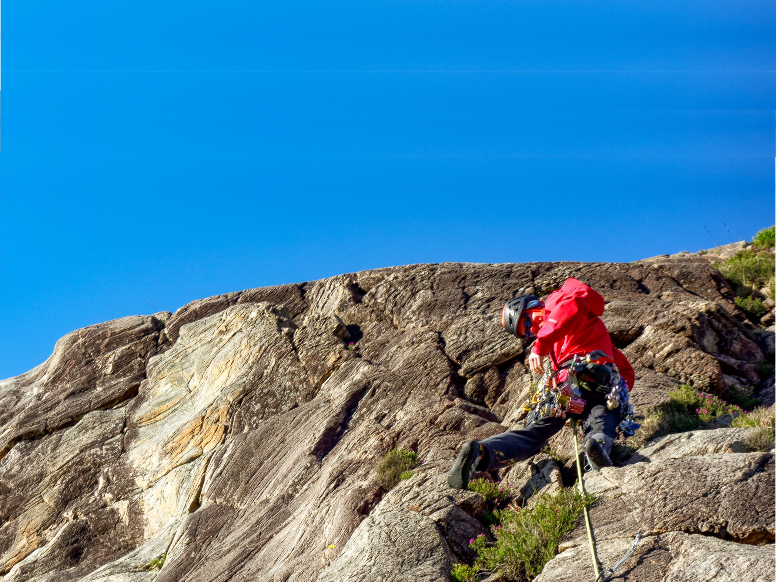 Climbing at Ardheslaig