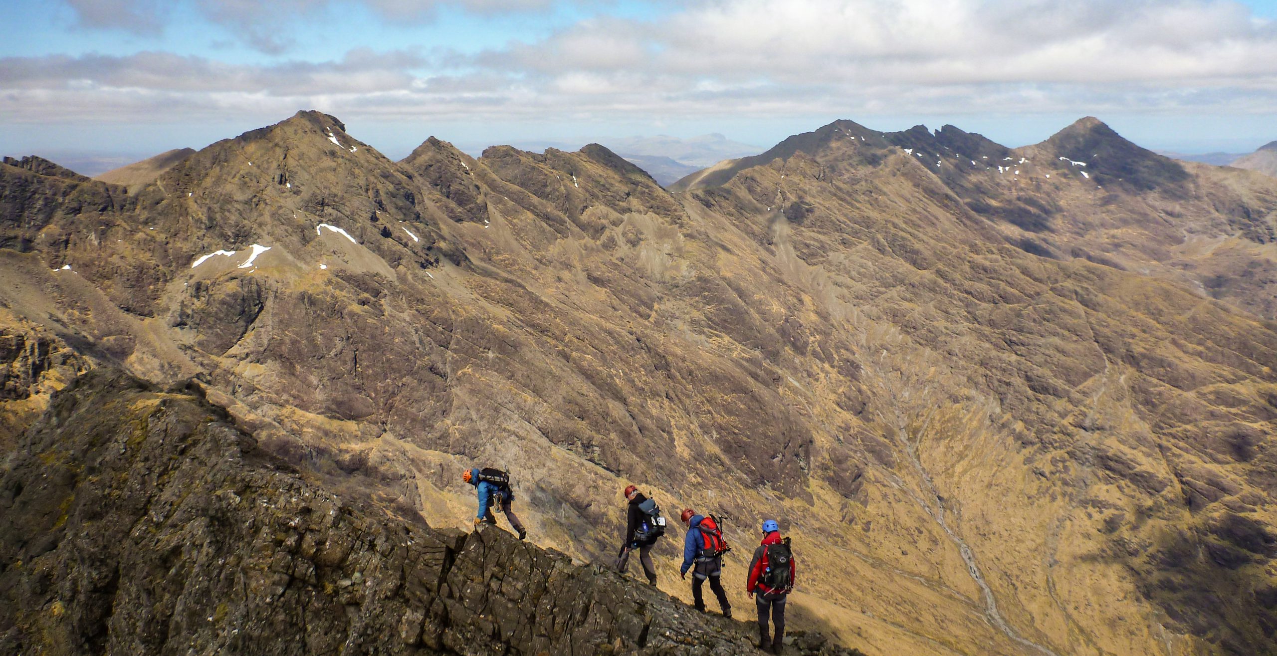 Scrambling on Sgurr Mhic Choinnich