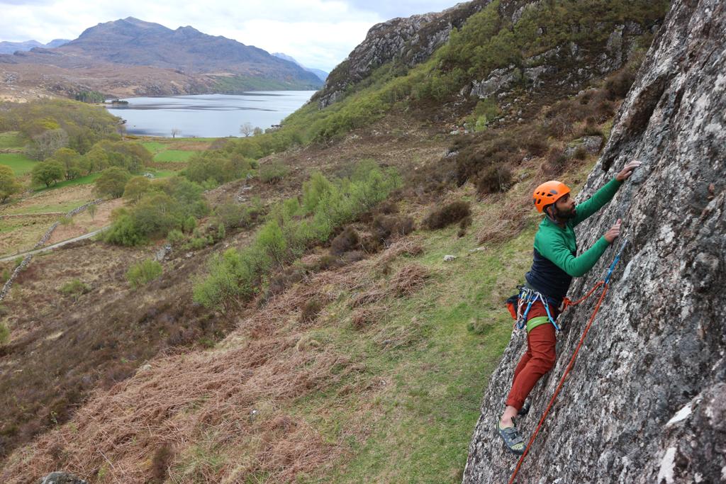 Sport Climbing near Gairloch